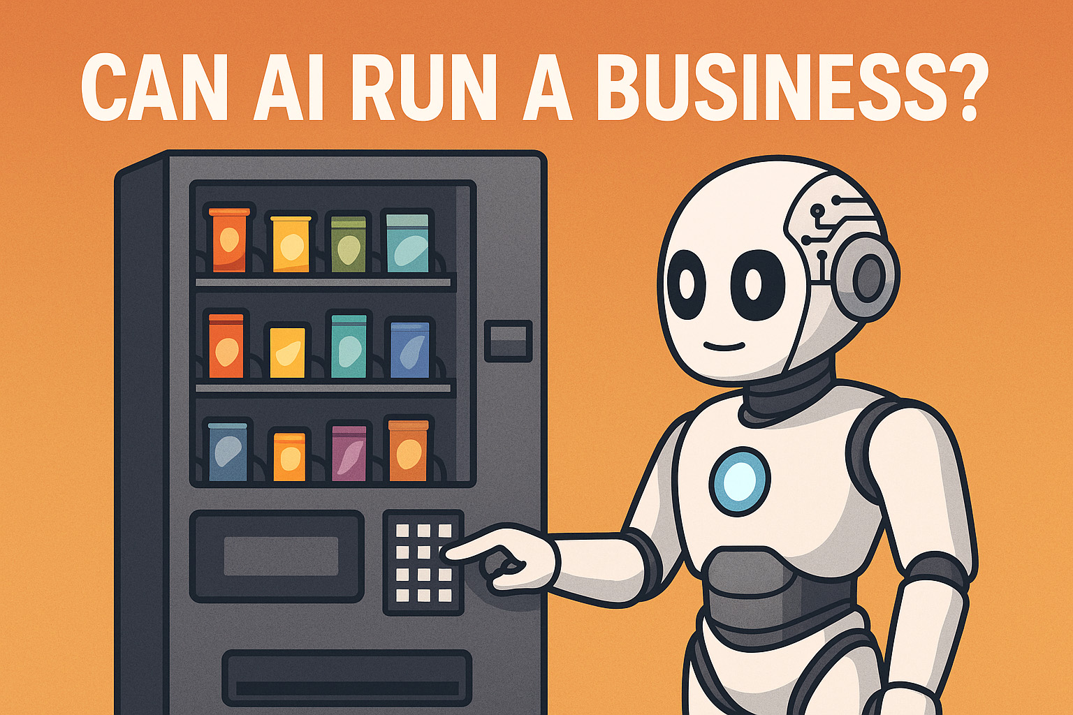 Read more about the article Can AI Really Run a Business? Lessons from Letting Claude Manage a Vending Machine