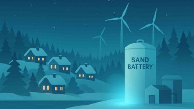 How Finland’s World-Leading Sand Battery Powers Town Heating Without Fossil Fuels