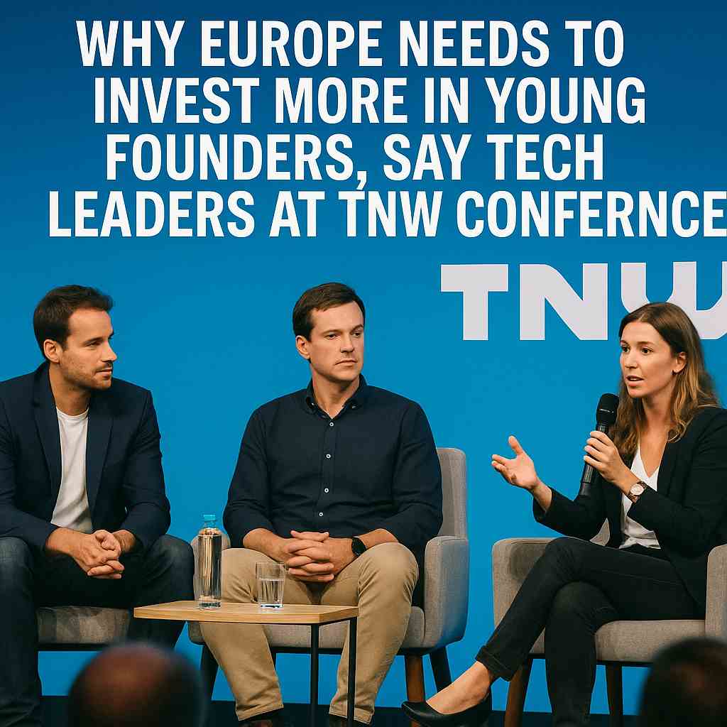 You are currently viewing Why Europe Needs to Invest More in Young Founders, Say Tech Leaders at TNW Conference