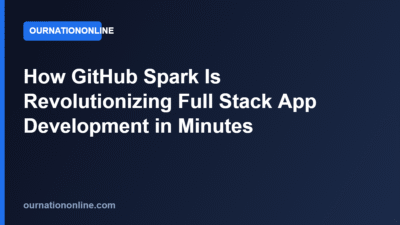 How GitHub Spark Is Revolutionizing Full Stack App Development in Minutes