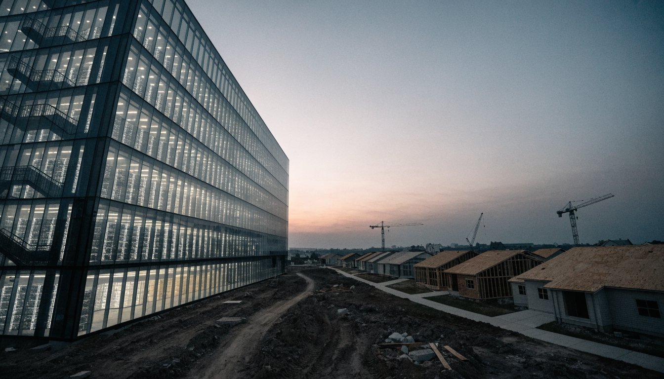 Read more about the article The Hidden Cost of the AI Boom: How Data Centers Are Eating America’s Housing Market
