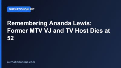 Remembering Ananda Lewis: Former MTV VJ and TV Host Dies at 52