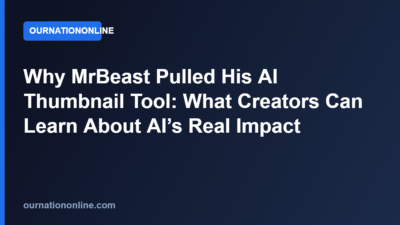Why MrBeast Pulled His AI Thumbnail Tool: What Creators Can Learn About AI’s Real Impact